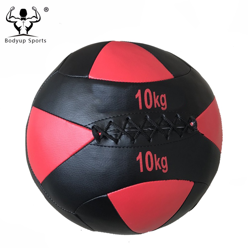 PVC Leather Wall Ball Gym Exercise Ball For Core Muscle Strengthening Moisture Resistant