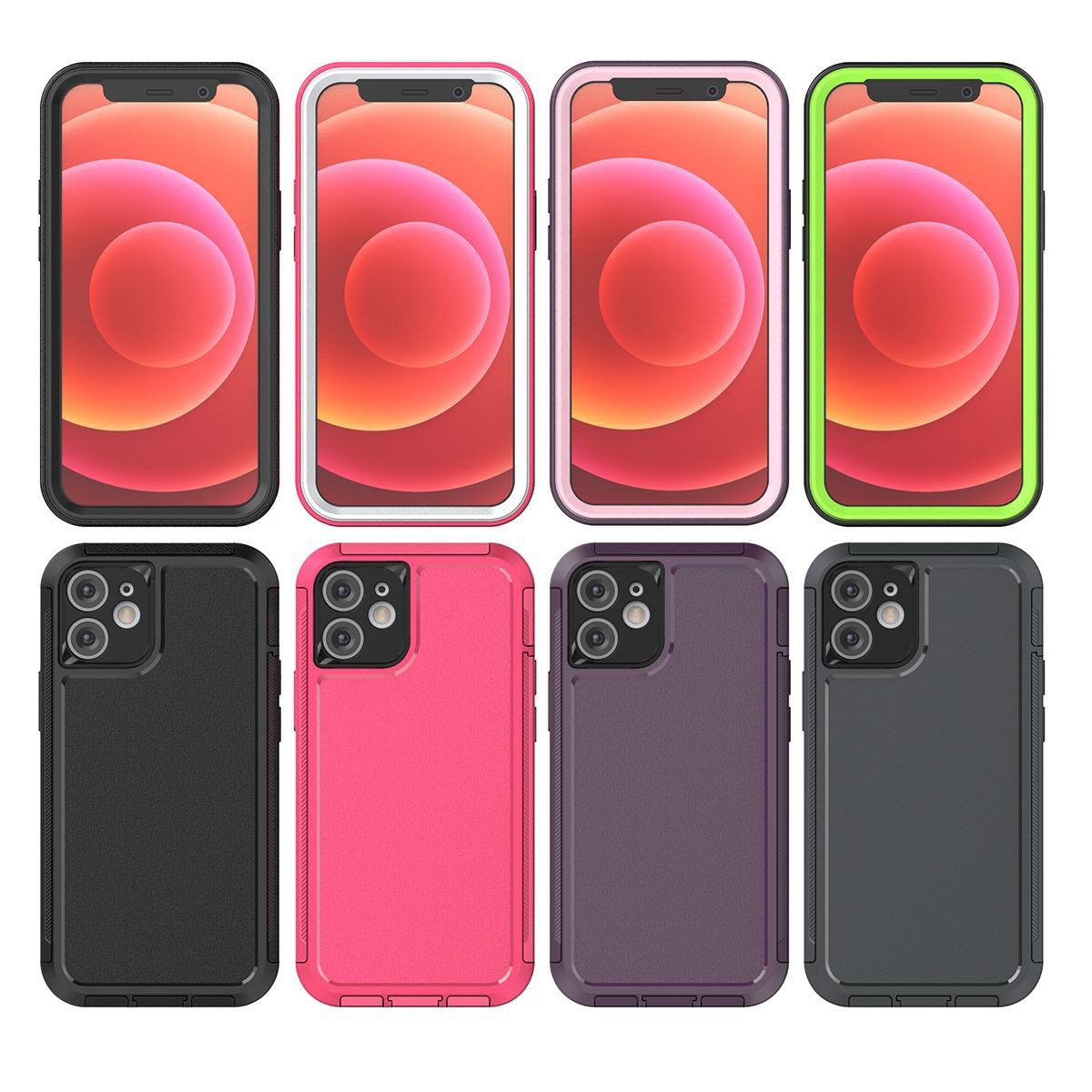 Heavy Duty Defender Phone Case Dust Free 360 Degree Full Body Protection