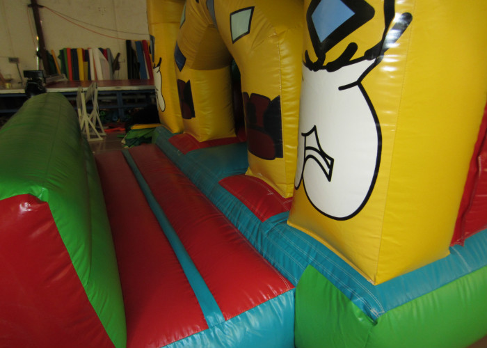 Detachable roof material inflatable bounce house inflatable clown bounce house for children
