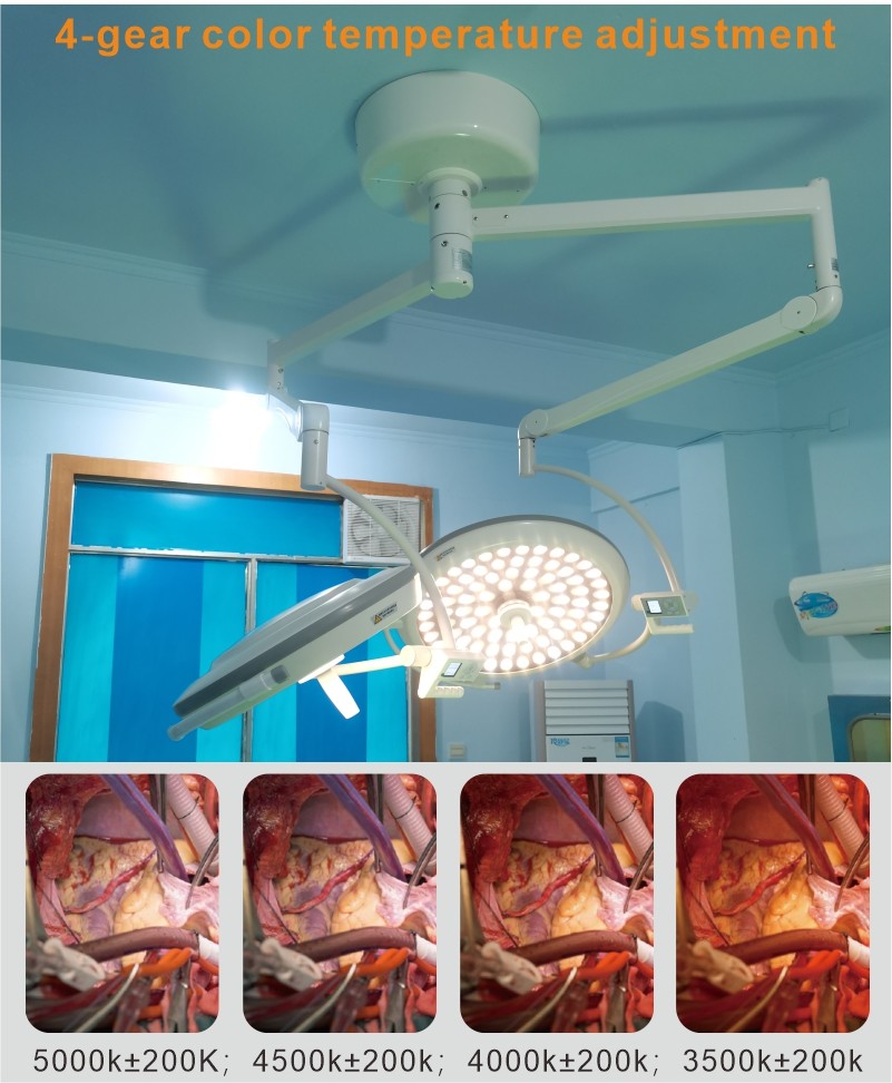OEM Shadowless Surgical Ot Light Lamp Life Up More Than 80,000 Hours