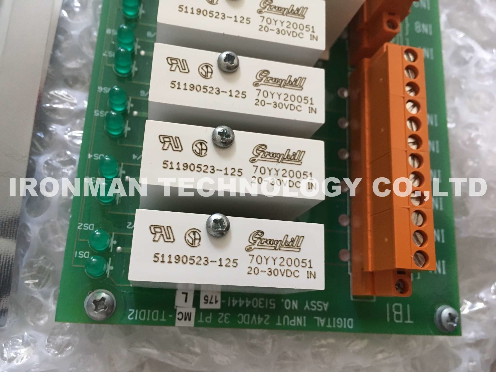 Honeywell MC-TDID12 51304441-175 FTA 24VDC D/I Comp Term PLC MODULE