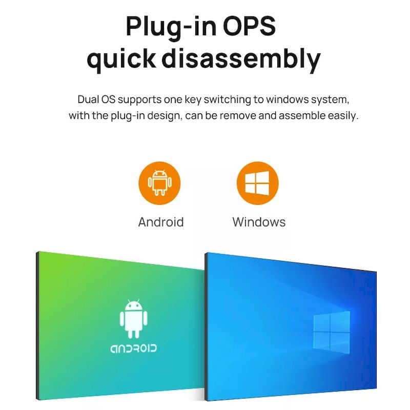 Interactive Led Panel 110" Interactive Display Screen For Meeting
