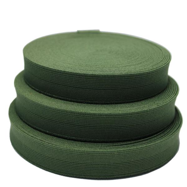 2cm Physical Therapy Resistance Bands Dark Green 20mm Polyester Webbing