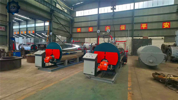 5 Ton 5000kg 350hp PLC Control System Oil Gas Fired Steam Boiler Price For Parboiling Rice Rice Mill