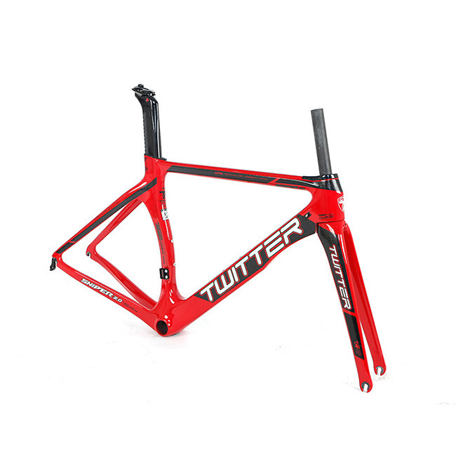 TWITTER SNIPER Carbon Fiber Road Bike Frame 46cm With Different Sizes