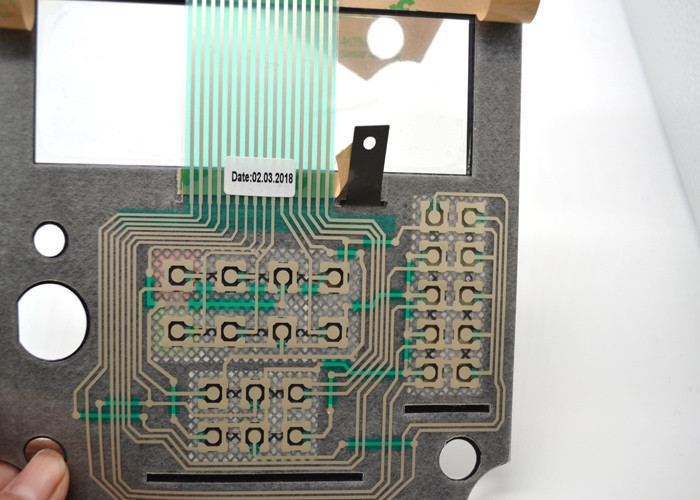 Thin Type Metal Dome Membrane Switch With Matte Surface 0.3 Mm Thickness