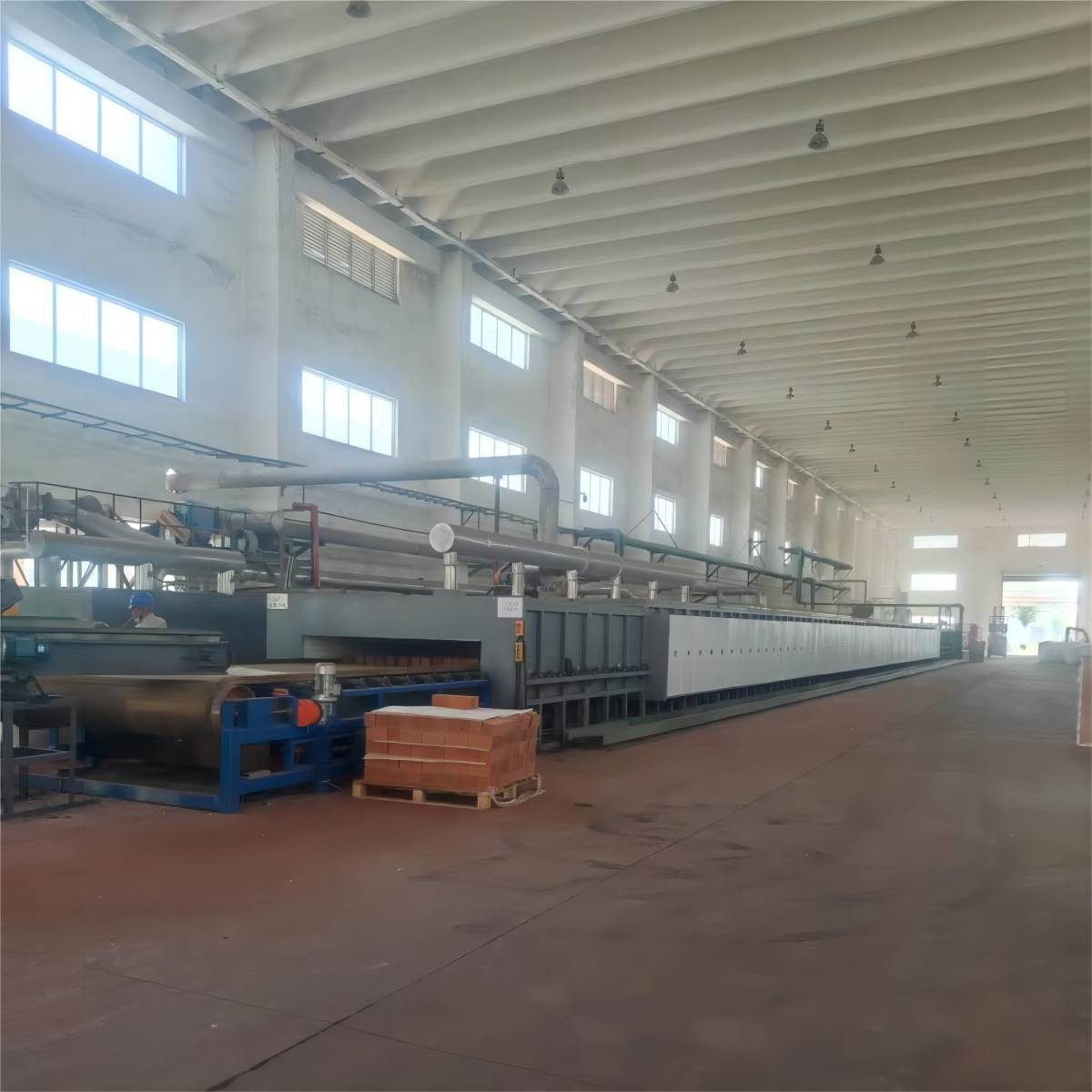 Automatic Temperature Control Mesh Belt Furnaces For Continuous Heat Treatment