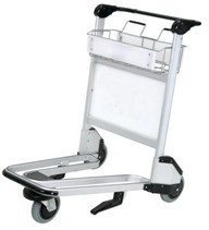 BSCI approved Brake Airport Luggage Trolley, Airport Trolley Airport Passenger Baggage Luggage Shopping Cart Trolley