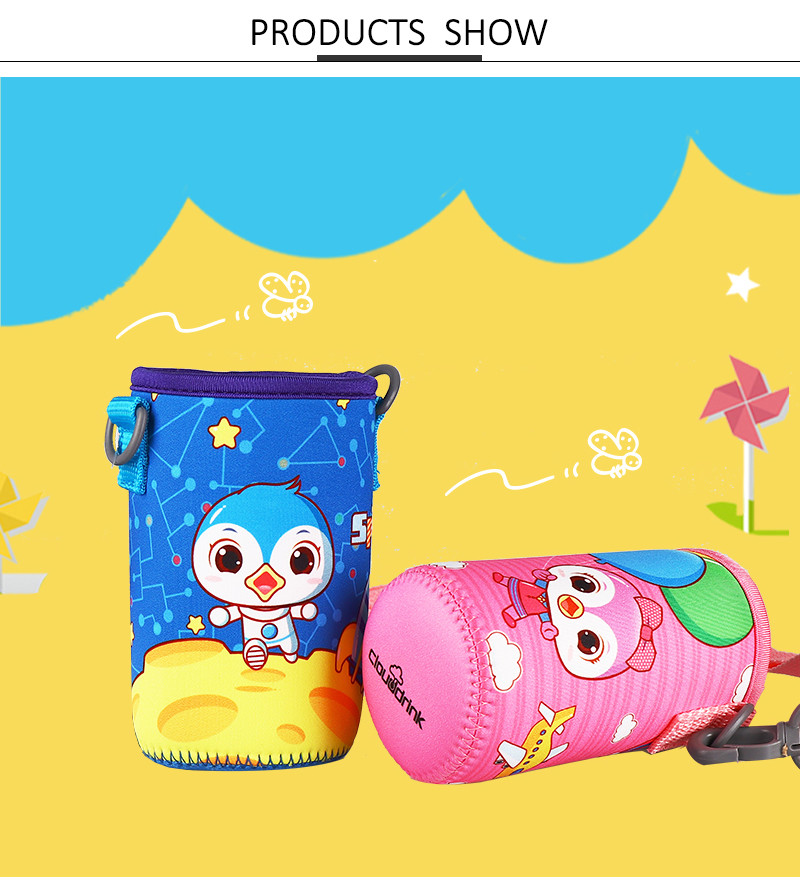 Eco Friendly Digital Printing Neoprene Baby Bottle Cover