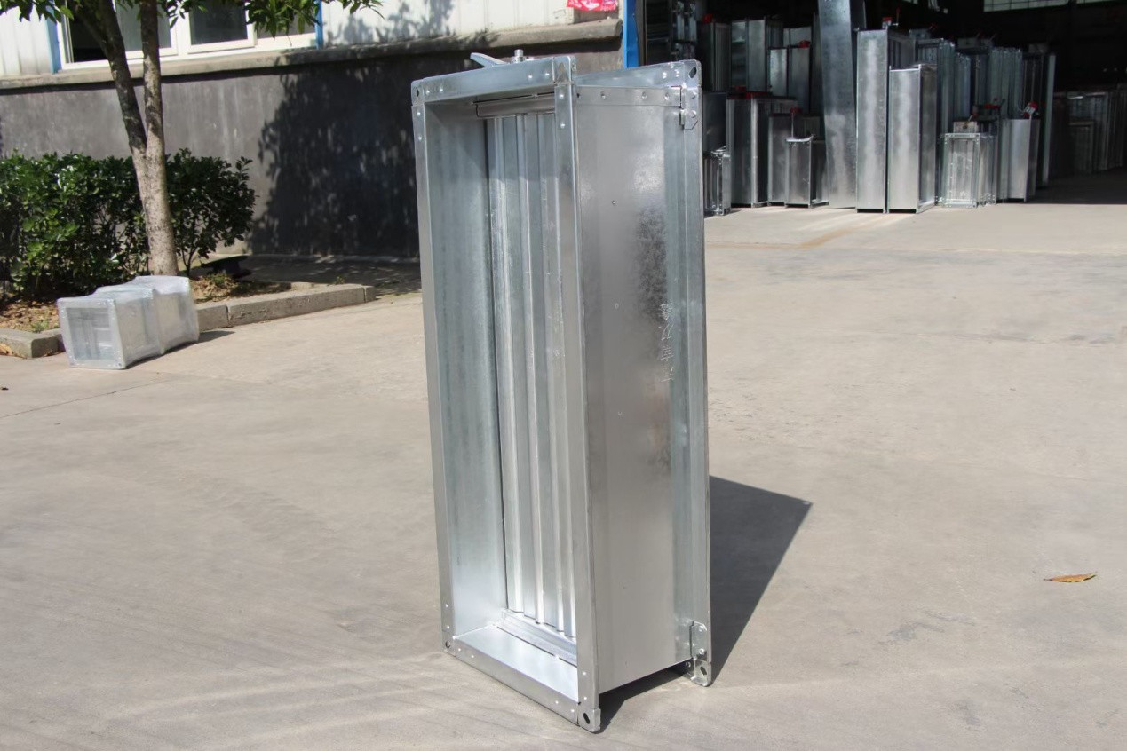 ISO9001 HVAC Fire Dampers 0.7A Automatic Dampers In Ductwork