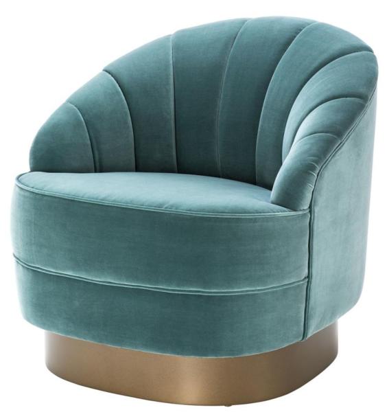 French modern furniture velvet fabric stainless steel accent chair for living