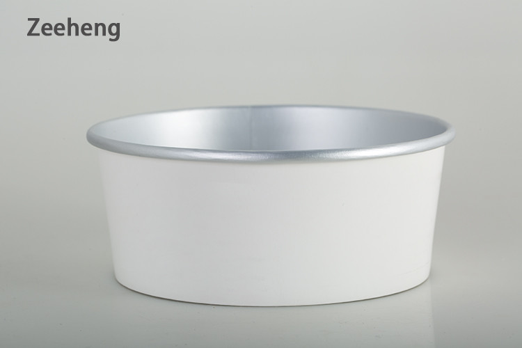 32oz 1000ml Microwavable White Paper Soup Or Ice Cream Bowl Waterproof