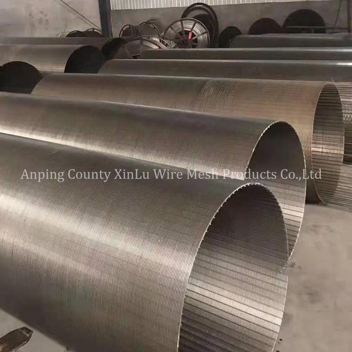 STAINLESS STEEL ROTARY DRUM SCREENS / WEDGE WIRE JOHNSON CYLINDRICAL SCREENS /FILTER DRUM FOR WASTE TREATMENT EQUIPMENT
