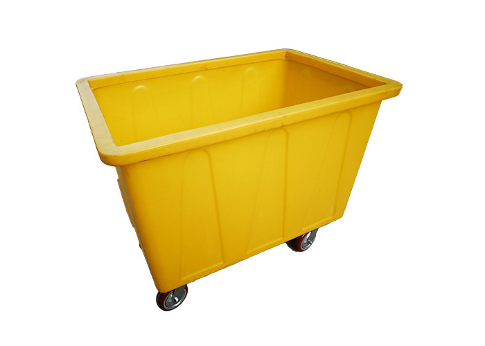 500kg Bulk Linen Laundry Basket Trolly Lightweight Durable