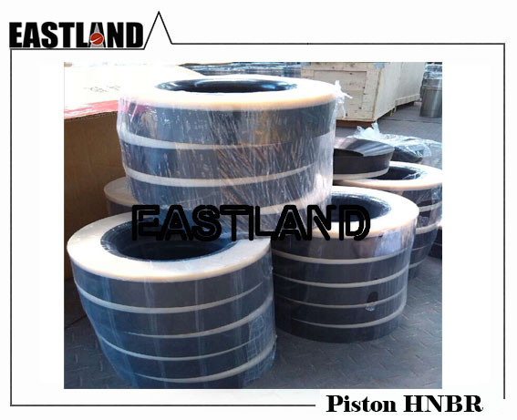 API 7" Bomco F1600HL 7500 psi HNBR Rubber Piston Complete from China