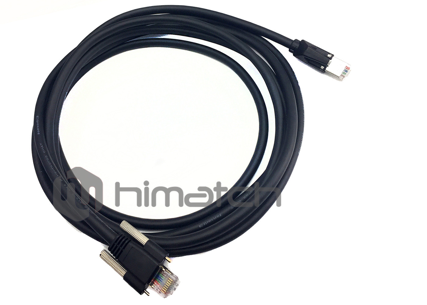 Custom Cat5e Data Cable , Gigabit Network Cable For Gige Camera OEM / ODM Available