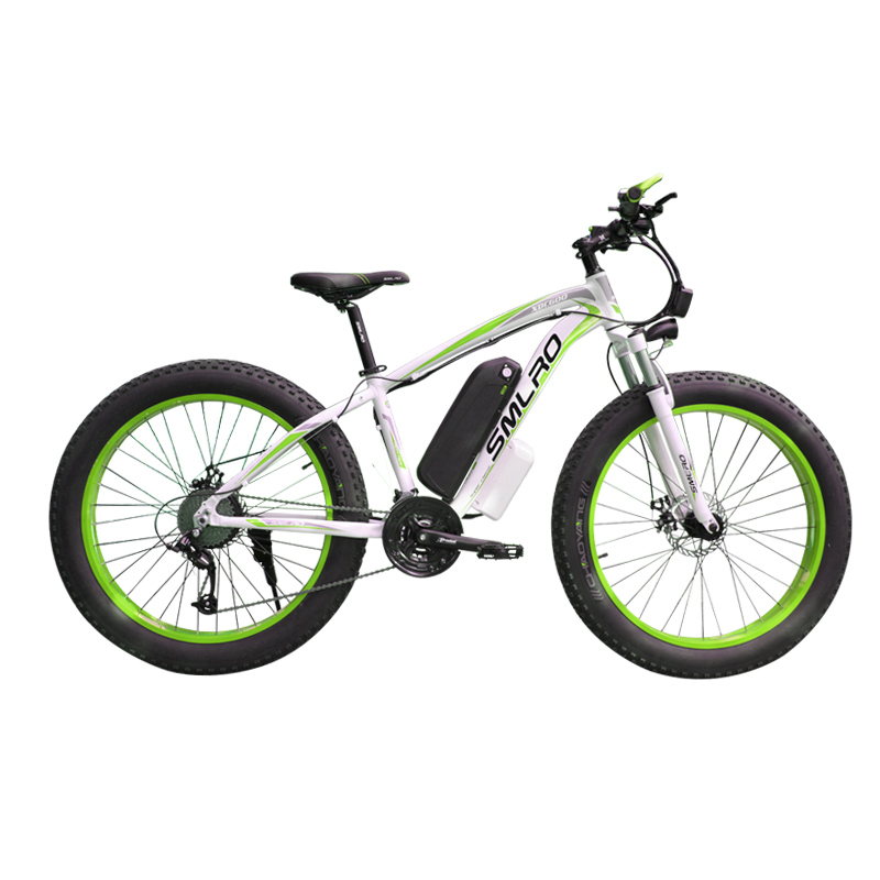 Aluminum Alloy Electric Fat Bike Snow Resistance 26 Inch Multi Color Optional