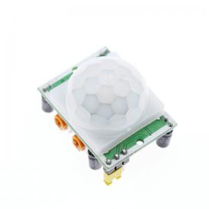 China HC-SR501 White+Green Adjust IR Pyroelectric Infrared PIR Motion Sensor Detector Module For Arduino on sale