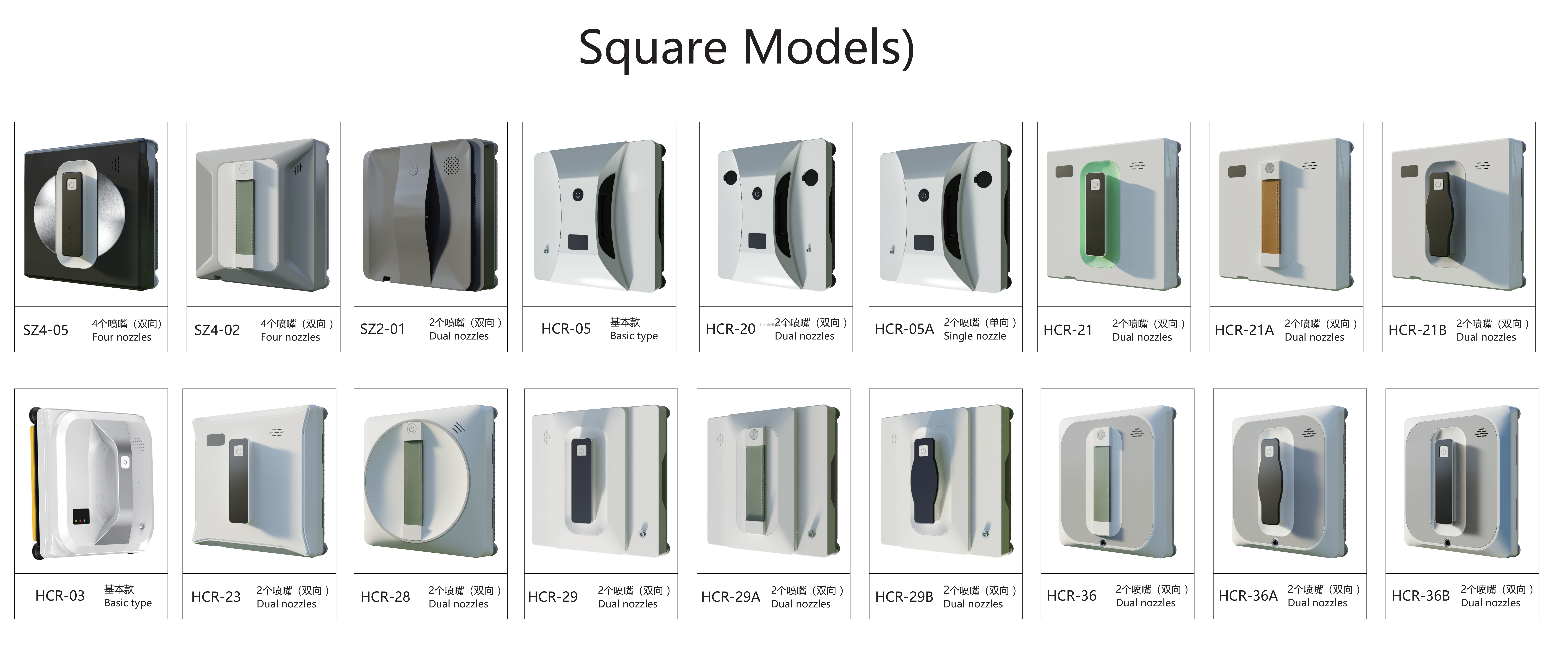 68dB Window Cleaner Robot 5Mins/M2 60ml Robotic Window Cleaner Skyscraper