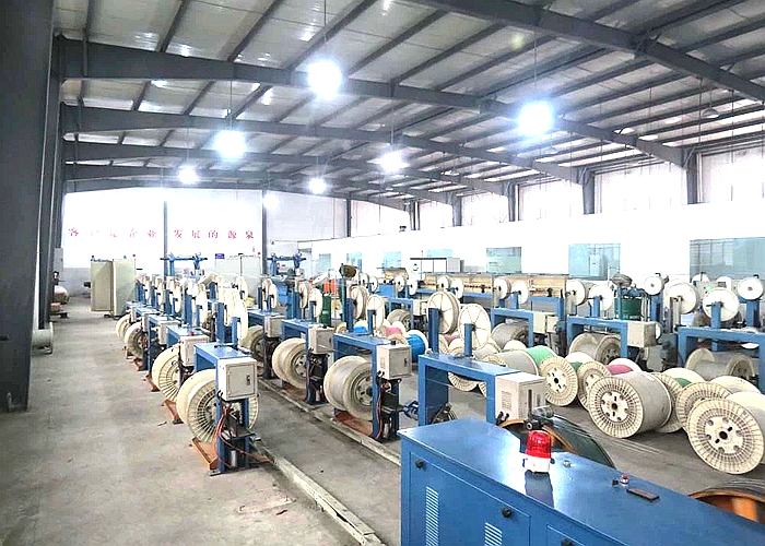 Optical Fiber Wire Cable Extrusion Making Machine 100m/min 10N-100N