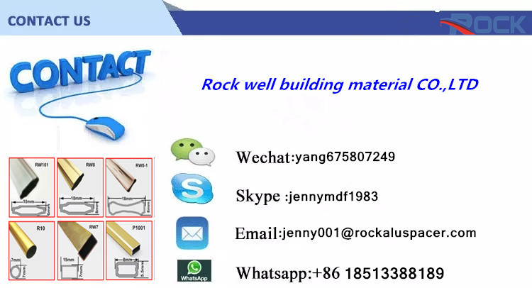Thermal Double Glazed Window Spacer Bar With Butyl And Molecular