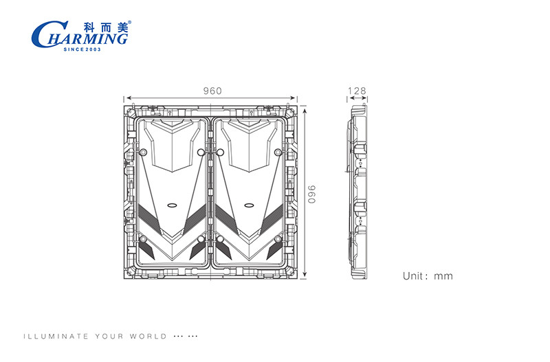 ROHS P5 4K Fixed Outdoor LED Video Wall Display Screen For Advertising