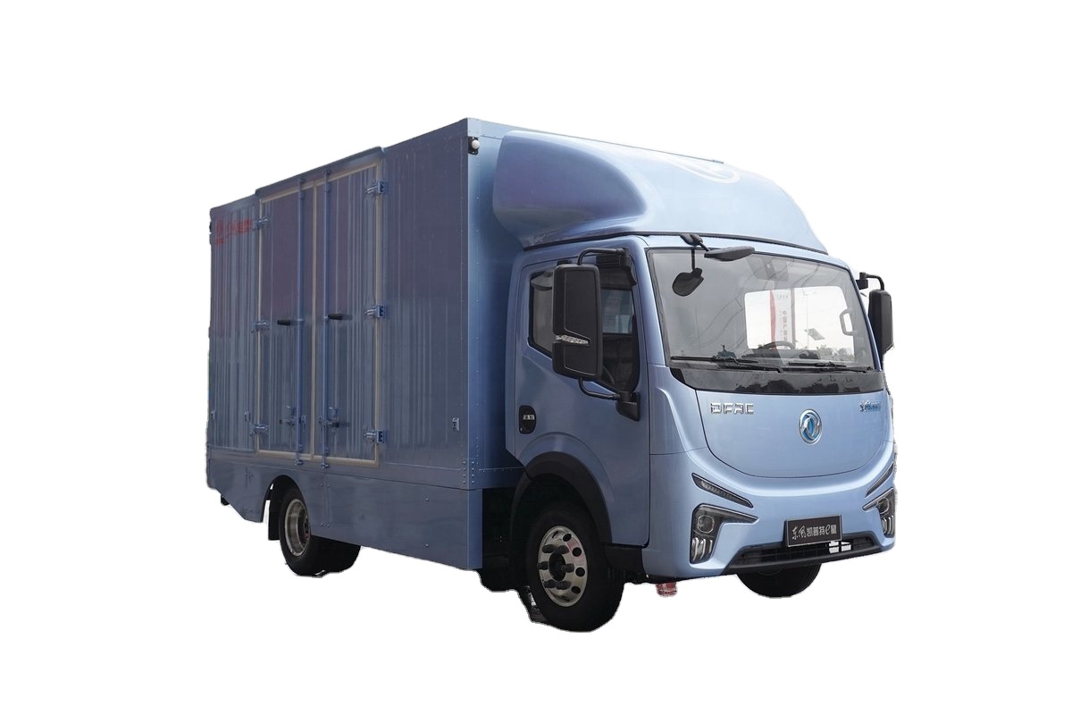 Long Range Electric Mini Van Cargo Truck for Dongfeng Gross Vehicle Weight 5000 kg