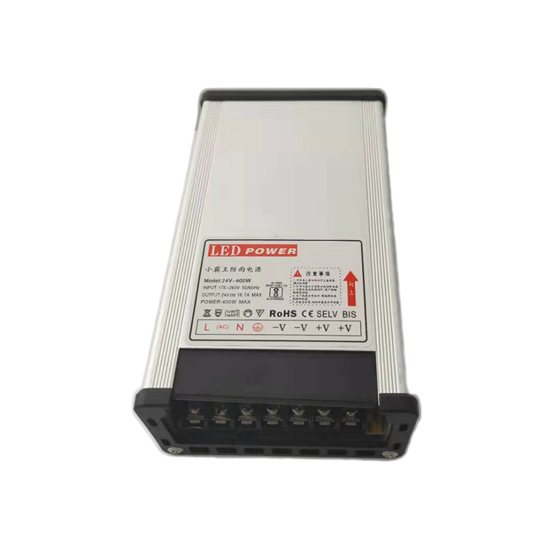 24v 400w rainproof power supply in slim type LED transformer Adapter for LED Light