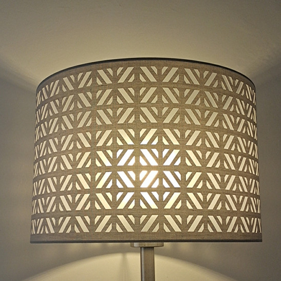 Carving Laser Cut Lampshade PS Cover Drum Shade Handicraft