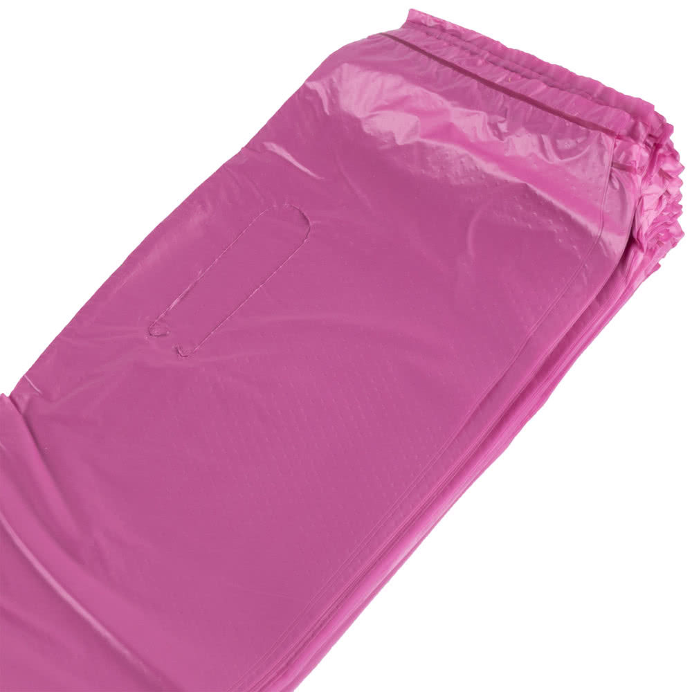 Purple Colour T Shirt Shopping Bags HDPE Material For Grocery Shopping