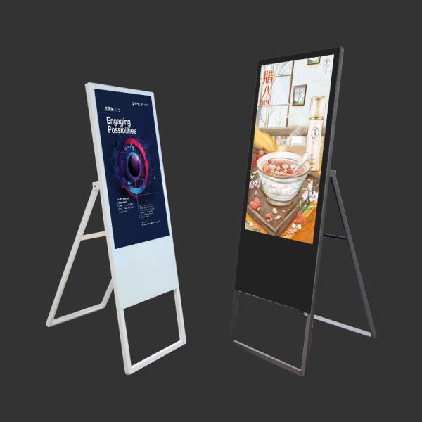 55 inch Floor type FHD LCD advertising board for all kinds of shops
