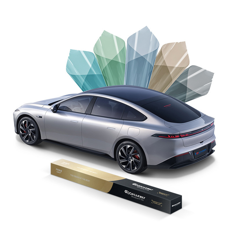 CR80BL Korean Chameleon Film Purple Blue Color Window Film Color Changing Window Film