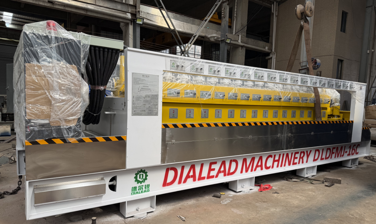 Automatic Stone Polishing Machine 8/10/12/16/20/24 Heads For Granite Marble Grinding Polishing