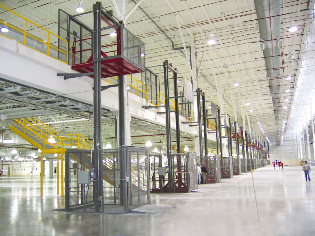 Multi Level Design Warehouse Storage Steel Q235B Mezzanine Flooring Racking Systems