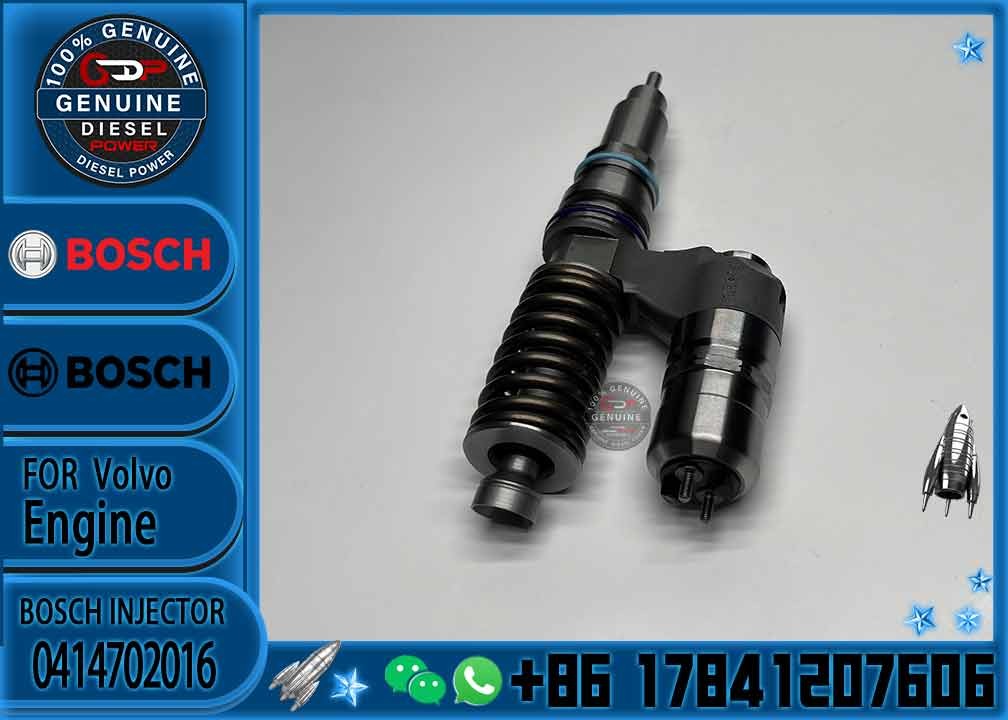Injector valve Good Quality Diesel Fuel Injector 0414702016 0414702025 For VOL PENTA D12D-A 21160093 3801293