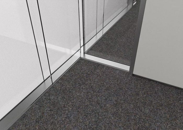Double Height Sound Insulation Glass Partition Soundproof Easy To Disassemble