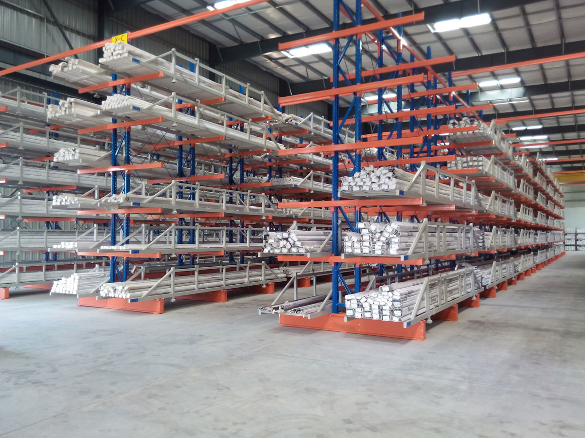 Size Customized Selective Industrial Pallet Racks Heavy Duty Blue / Orange / Grey Color