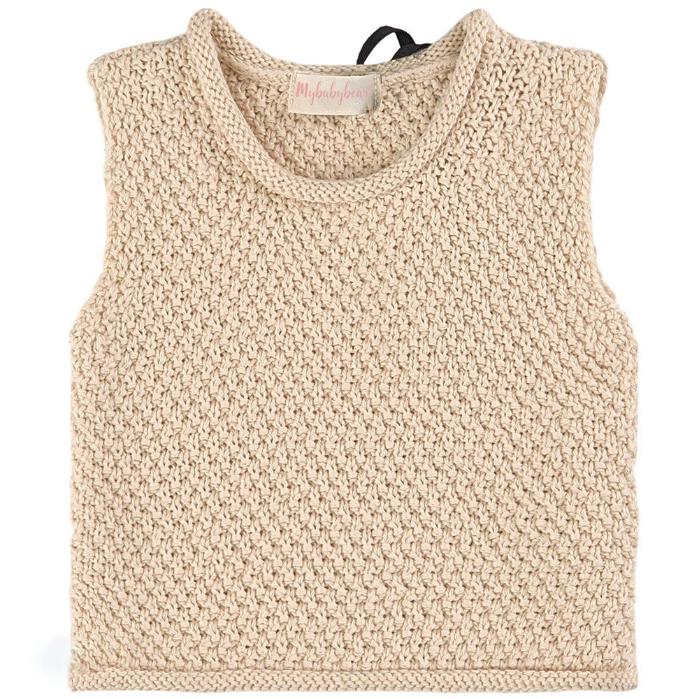 unisex baby kids sleeveless vest girl boy sweater clothes cotton knitted sweater vest