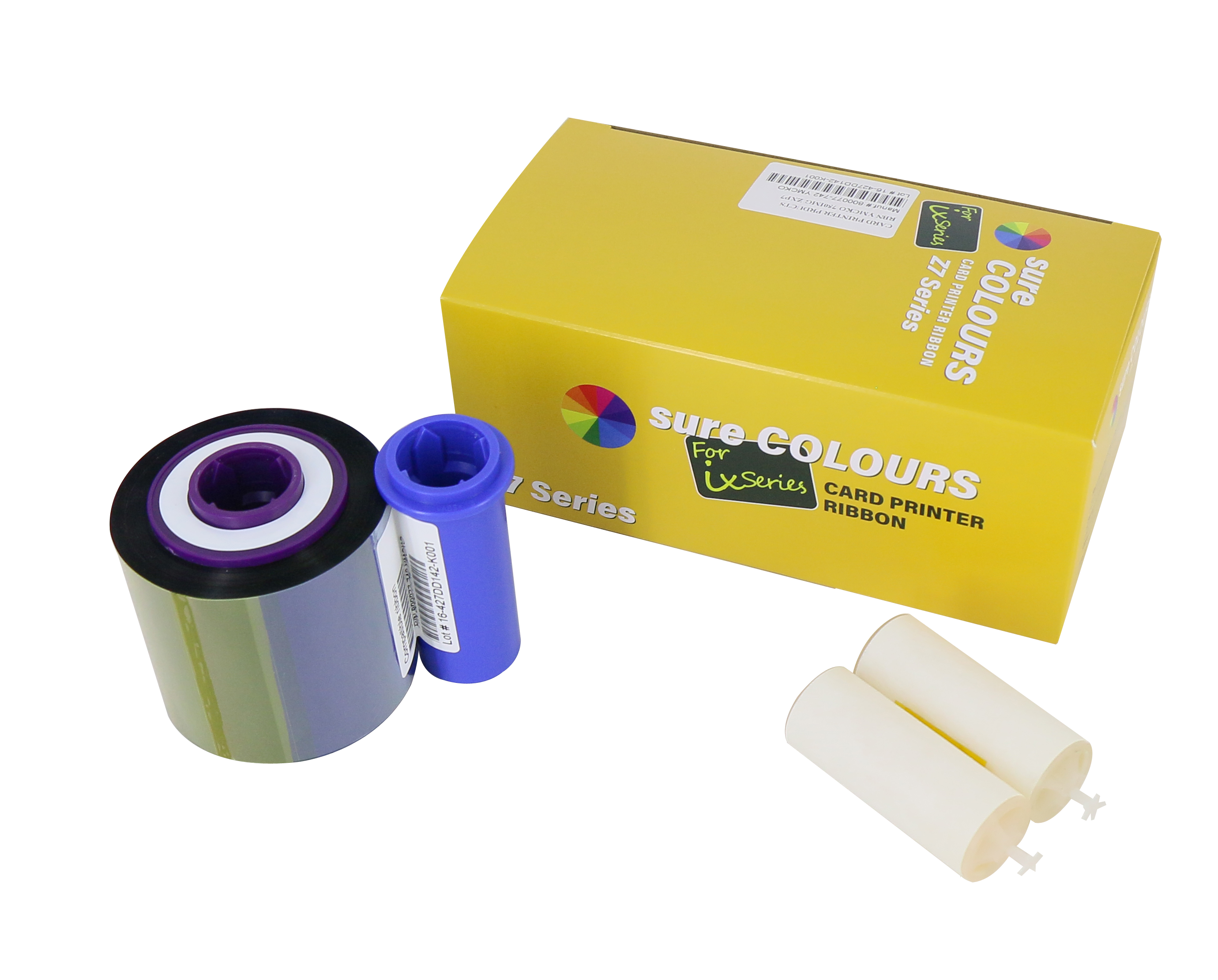 800077-740 Zebra Ribbon for ZXP 7 Series Card Printer YMCKO 250 Images SDK Included