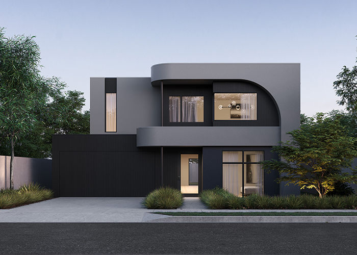 China Commercial Buildings Prefabricated House 2 Storey 5 Bedroom Steel Hosue