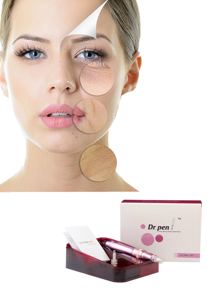 Dr.Pen M7-W Wireless Microneedling Cartridge Device Skin Tightening Micro Needle Stimulate Electric Stamp Dermapen