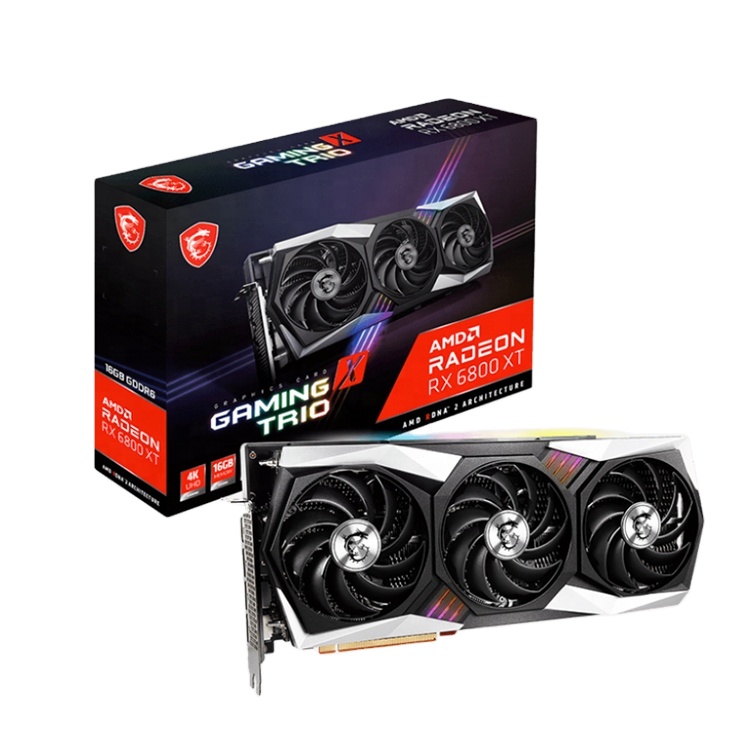 2360MHz Mining Rig Graphics Card , Radeon RX 6800 XT 16GB GDDR6