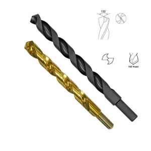 China 1/2 Reduce Shank HSS Twist Drill Bits DIN Standard on sale