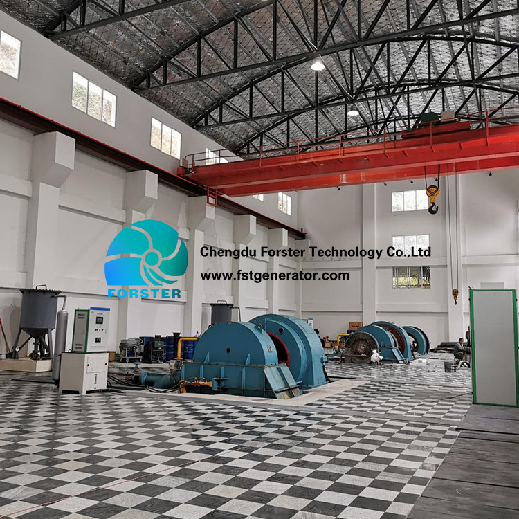 Three Phase AC Small Pelton Hydro Turbine With Pelton Wheel Generator