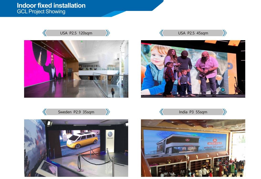 High Resolution LED Digital Signage Display Die Casting Aluminum For Classroom Church