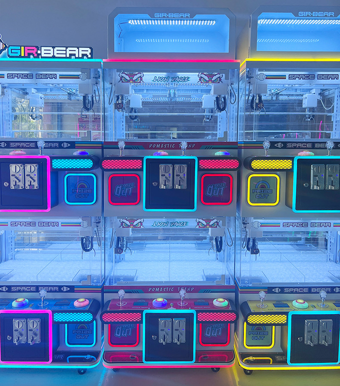 Arcade Game Machine Coin Operated Vending Mini Claw Machine With Bill Acceptor Mega Mini Claw Machine