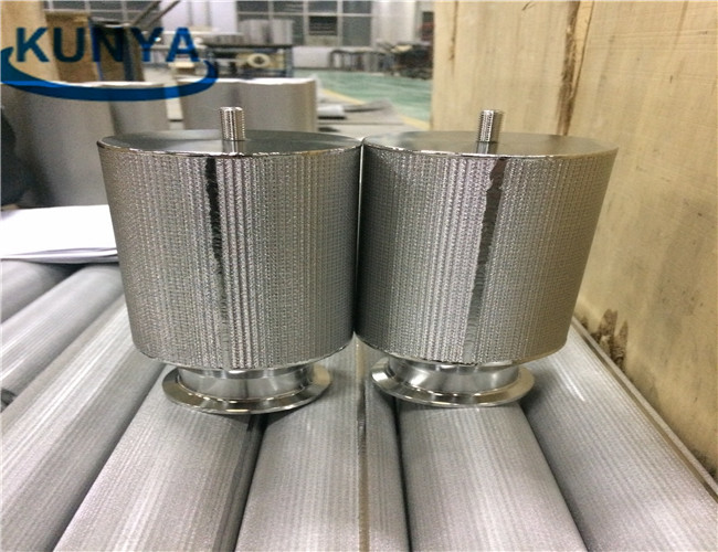 Ultra Fine 316L 1 Micron Stainless Steel Filter Sintered Woven Wire Mesh Filter
