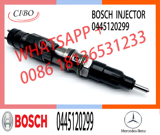 Diesel Fuel Injector A4700700087 0445120299 For Mercedes - Benz Actros MP4