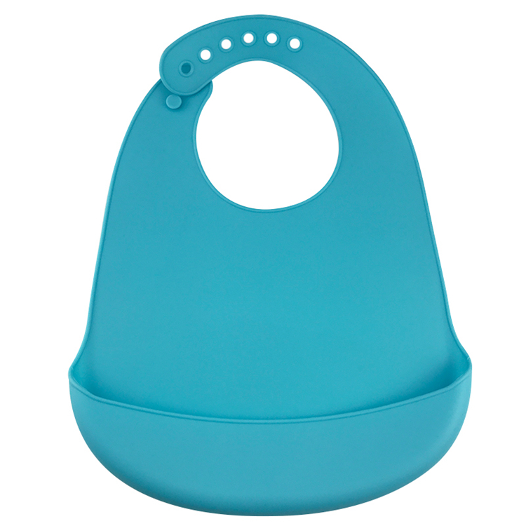 Octagonal Shape Silicone Placemat Plate Baby Spoons And Waterproof Bib