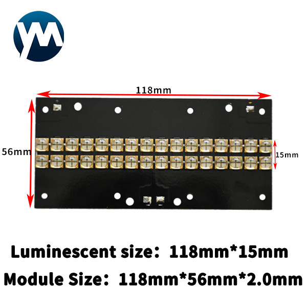 Line Light Source 320W UV LED Module High Power 365nm 395nm
